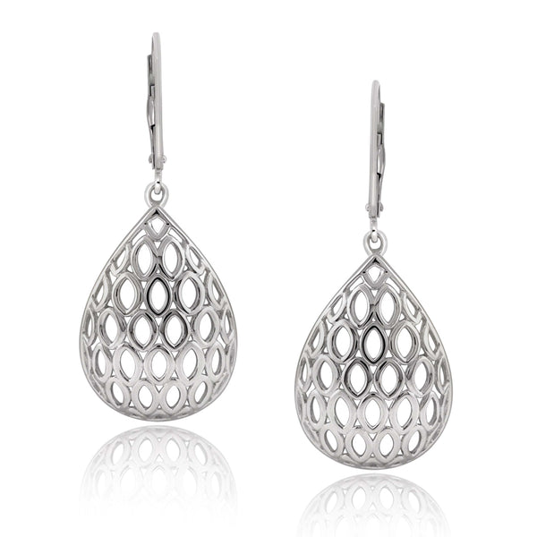 JewelonFire Sterling Silver Dangle Earrings - Assorted Colors