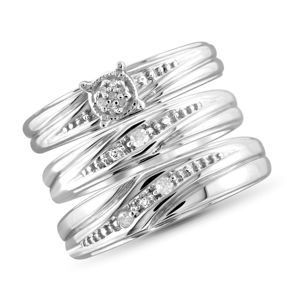 Shop Trio Wedding Rings Sets