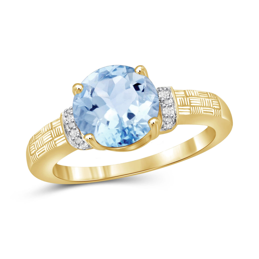 Ainuoshi Sky Blue Natural Topaz Ring 3 Carat Emerald Cut Luxury Engagement  & Blue Topaz Wedding Ring Gift J190707 From Mala84, $29.18 | DHgate.Com
